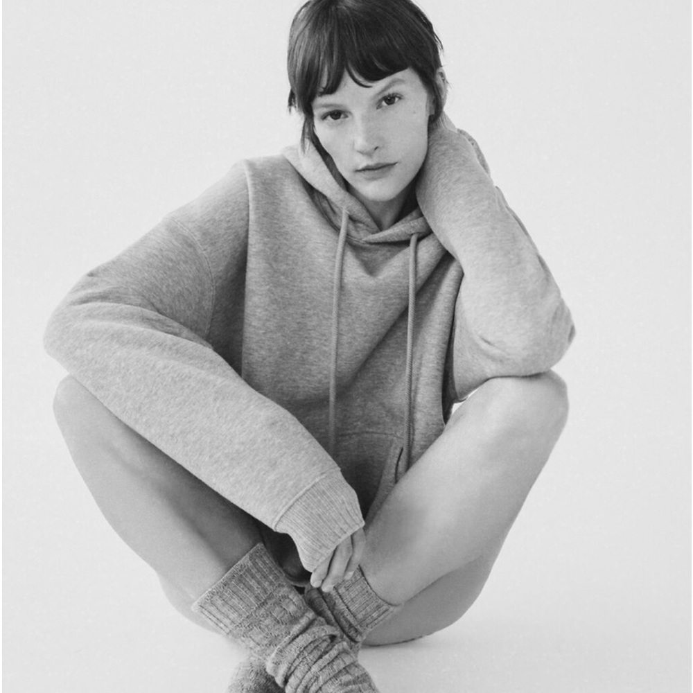 Zara Oversized Hooded Sweatshirt